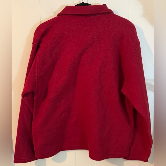 Vintage Disney Store Red Winnie The Pooh Fleece Size L - Picture 4 of 6